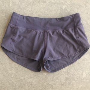 NWOT Lululemon Speed Up Shorts 2.5” Size 4